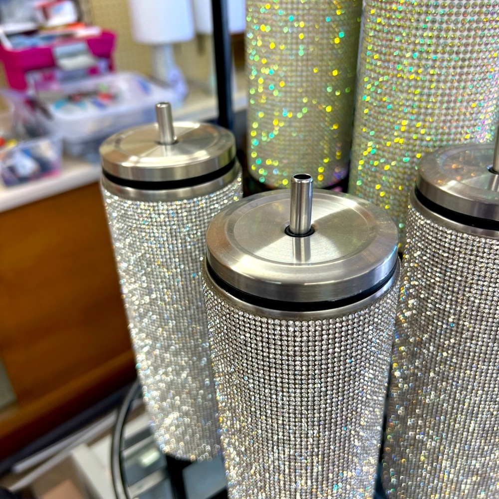Bling stainless steel tumbler